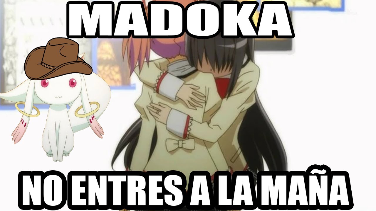 MADOKA MAGICA ES COMO LA MAÑA