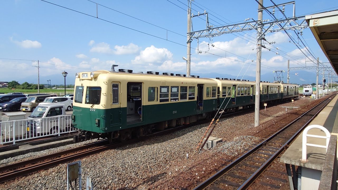 【三岐鉄道 北勢線の旅】吊り掛け駆動・非冷房のナローゲージ電車(西桑名→東員→阿下喜)