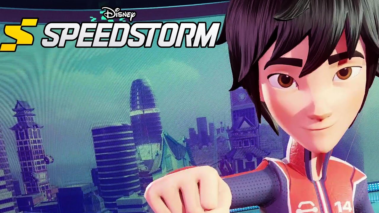 Disney Speedstorm Gameplay Walkthrough Part 32 - Big Hero 6 Chapter 1 (Microbot Mayhem)