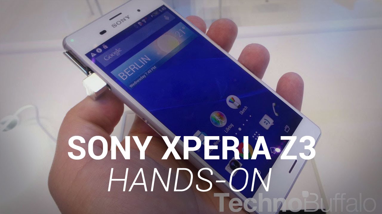 Sony Xperia Z3 Hands-On