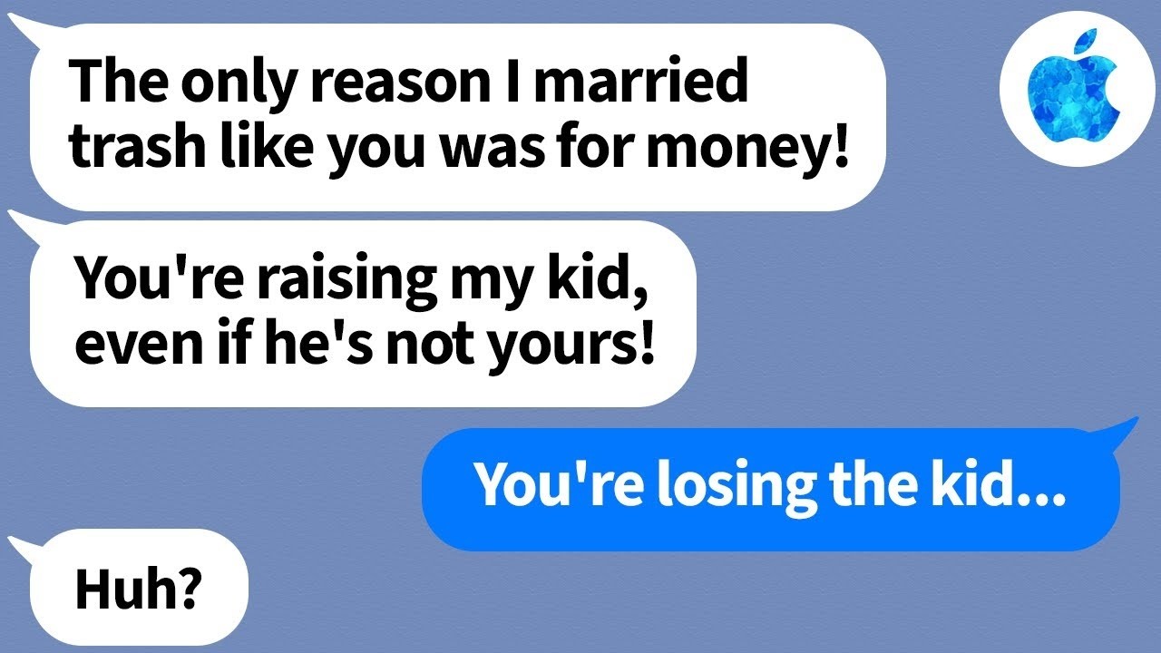 【Apple】My cheating wife thought I would put up with anything she did    she thought wrong