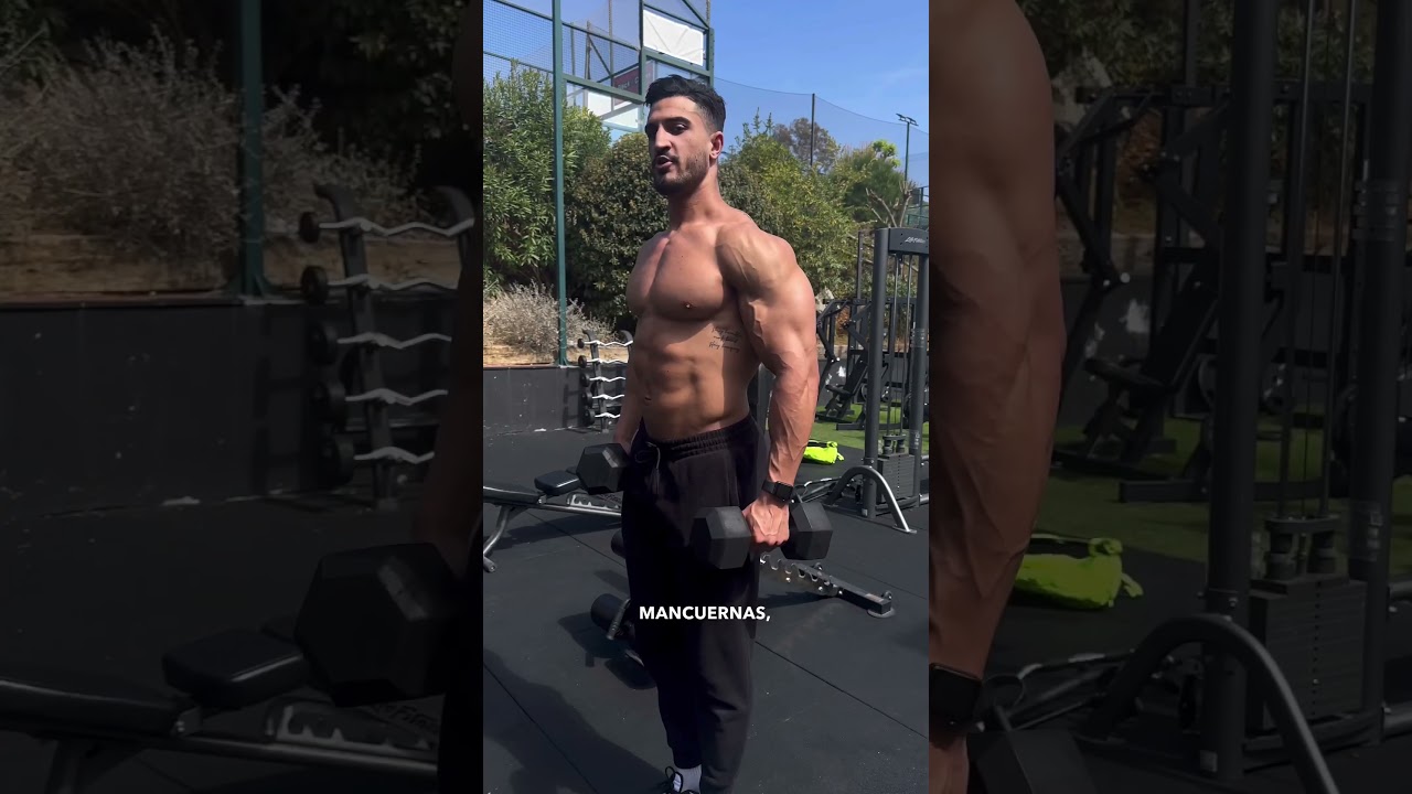 ✅ Como entrenar todas las partes de tu hombro #gym #shorts