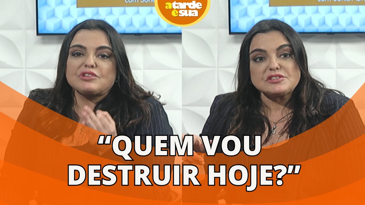 Fab&iacute;ola Reipert alfineta famosos que se incomodam com manchetes: &ldquo;Elogios eles n&atilde;o veem&rdquo;