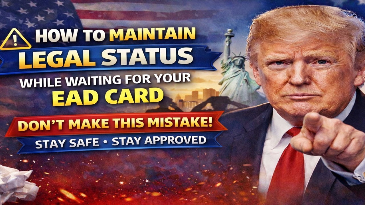 EAD Card Delayed? How to Maintain Legal Status While Waiting (Step-by-Step Guide)