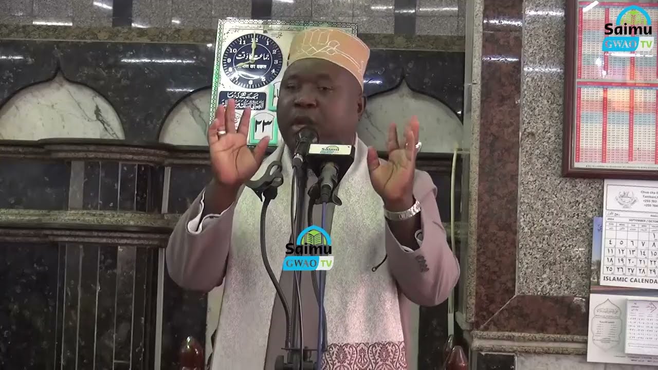 KHUTBA YA IJUMAA UMESHA DHIHIRI UHARIBIFU NCHI KAVU NA BAHARINI SHEIKH OTHMAN KHAMIS