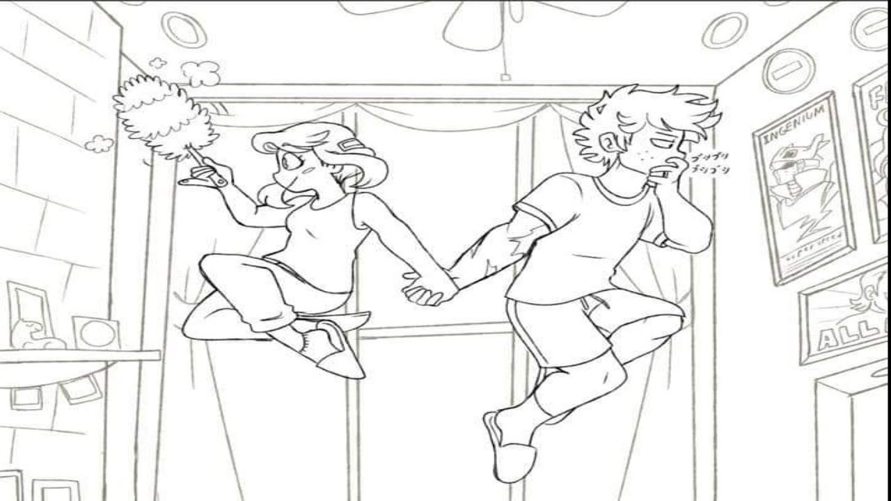 MY HERO ACADEMY MINI COMICS EN ESPAÑOL {DEKU X URARAKA} UNA VIDA JUNTOS