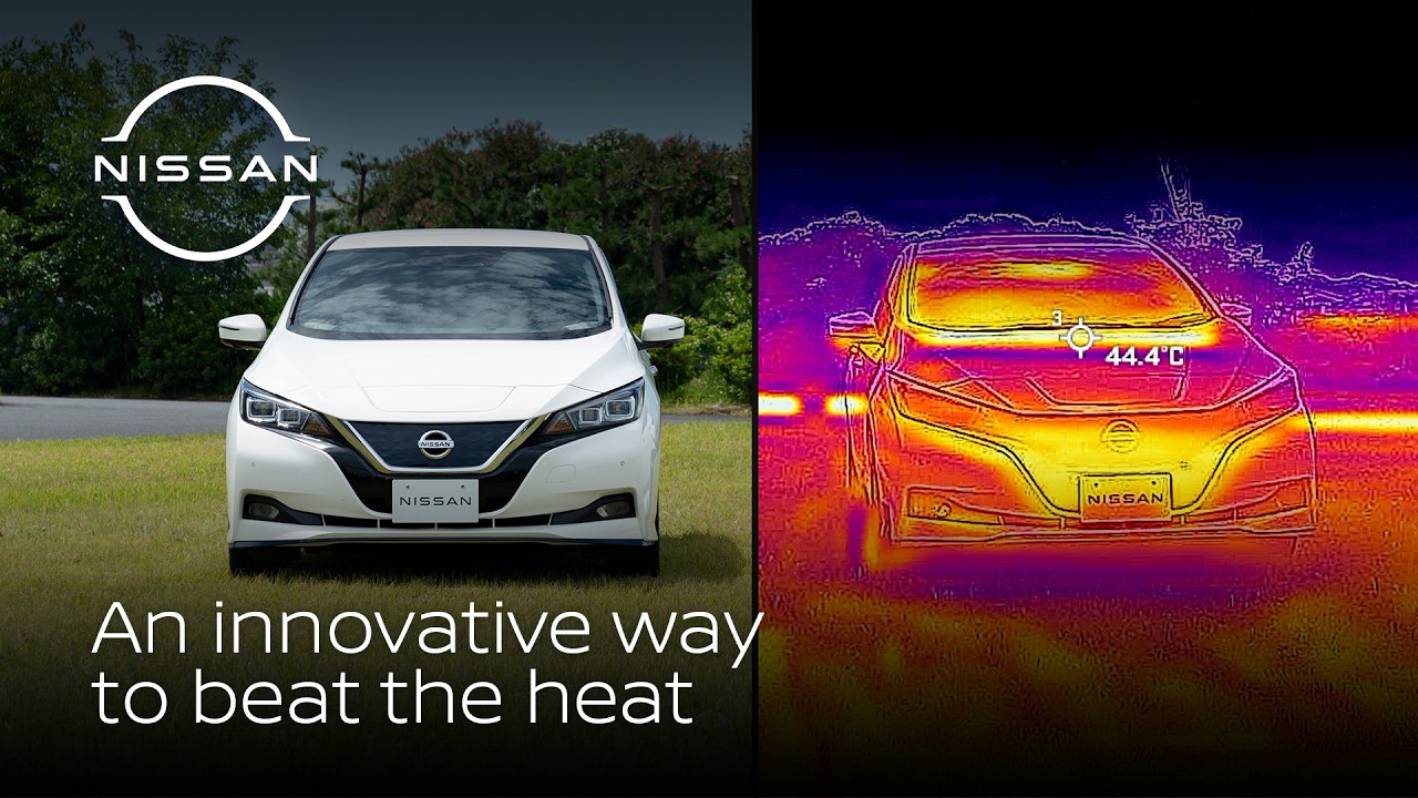 Nissan cool paint technology: An innovative way to beat the heat | Nissan