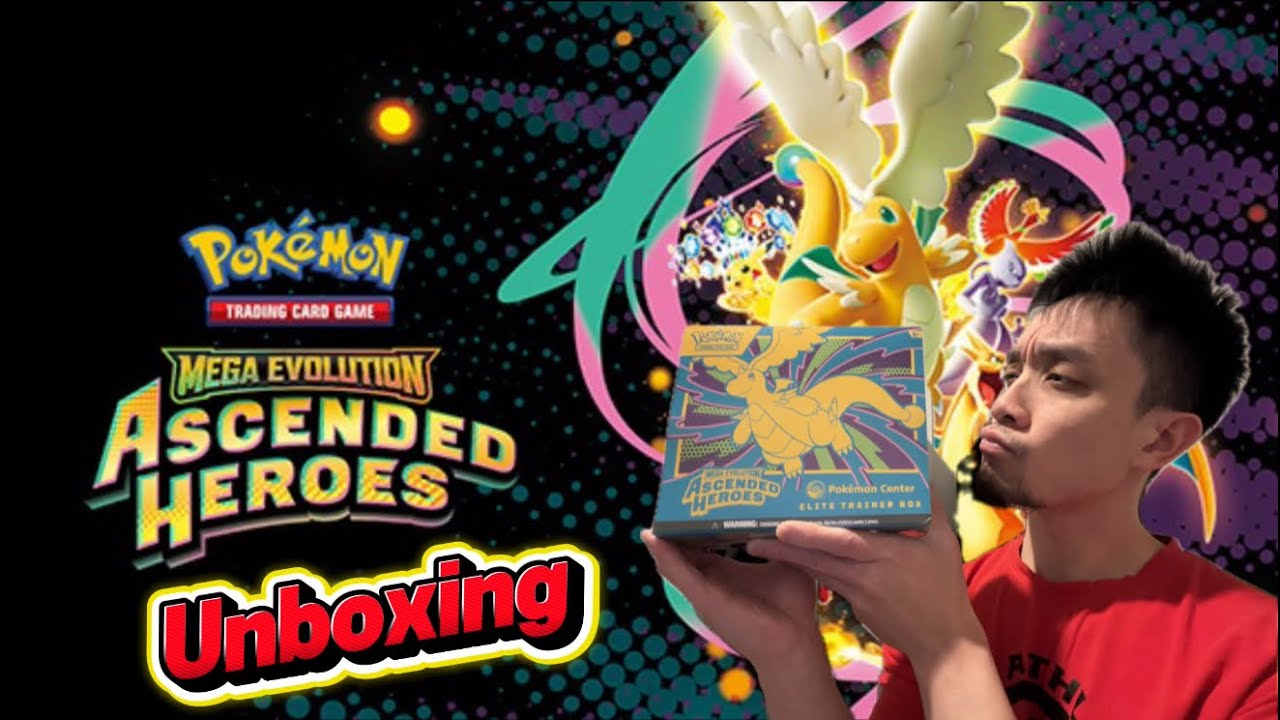 ASCENDED HEROES ETB UNBOXING