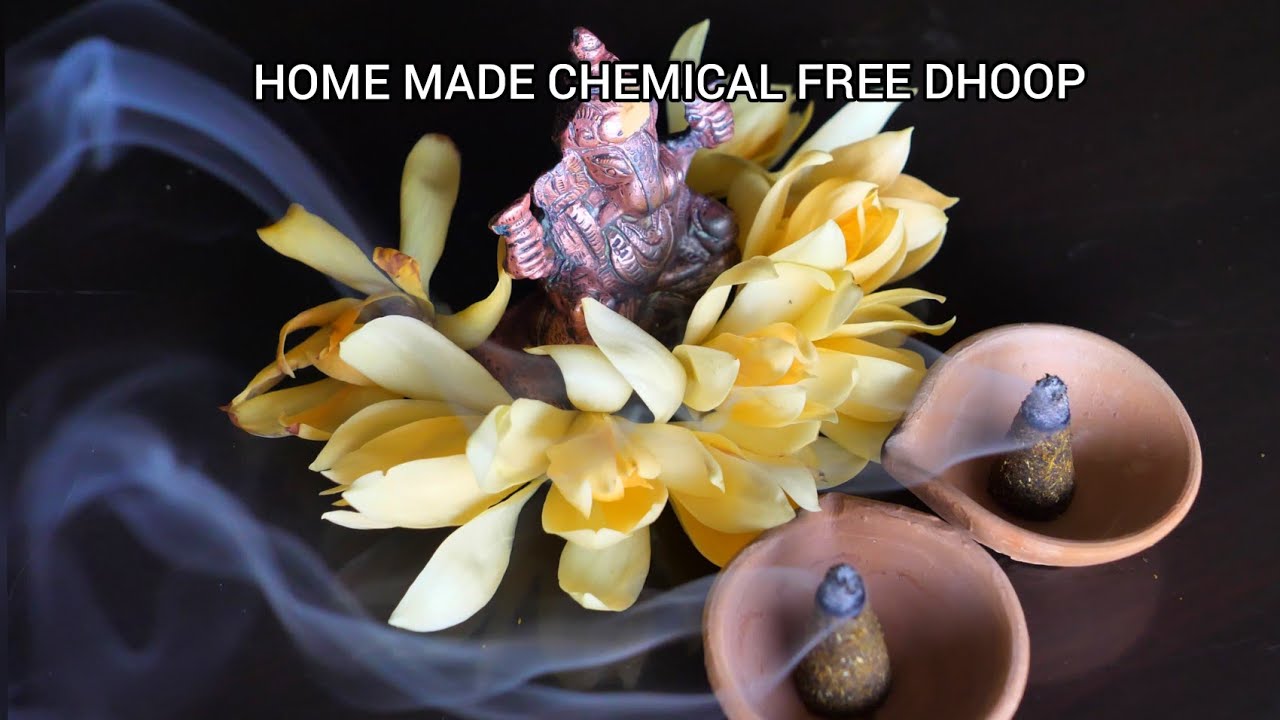 HOME MADE CHEMICAL FREE ORGANIC DHOOP| Takau pasun tikau|  Best out of Waste|| निर्माल्या पासून धूप