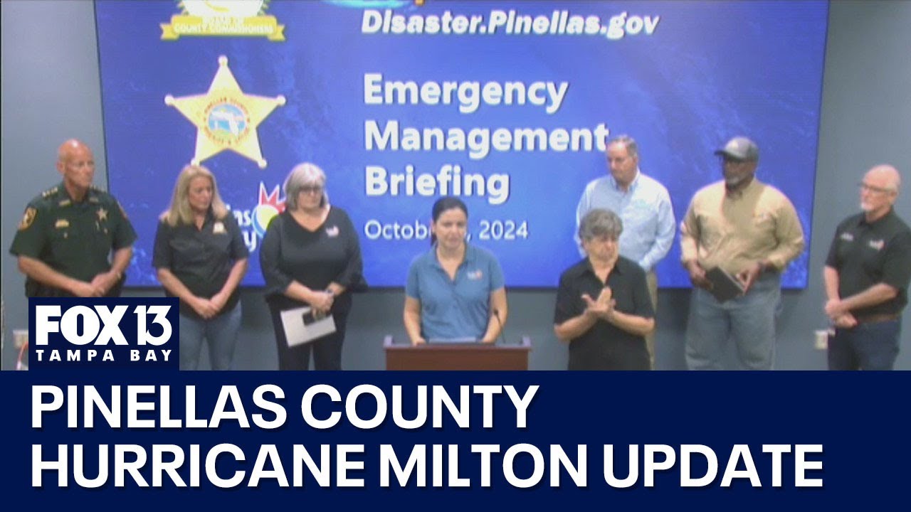 Pinellas County Hurricane Milton update