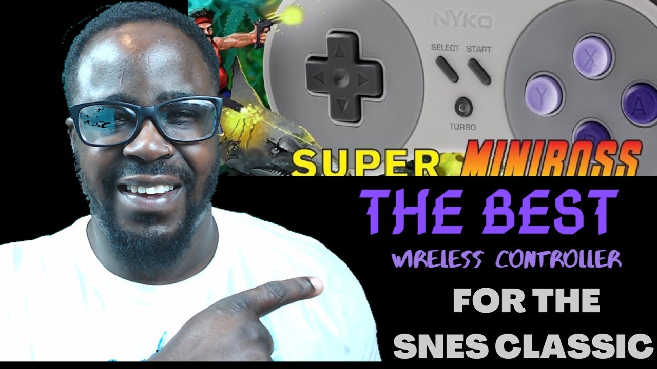 #NYKO #SUPERMINIBOSS THE PERFECT WIRELESS CONTROLLER FOR YOUR SNES MINI CLASSISC!