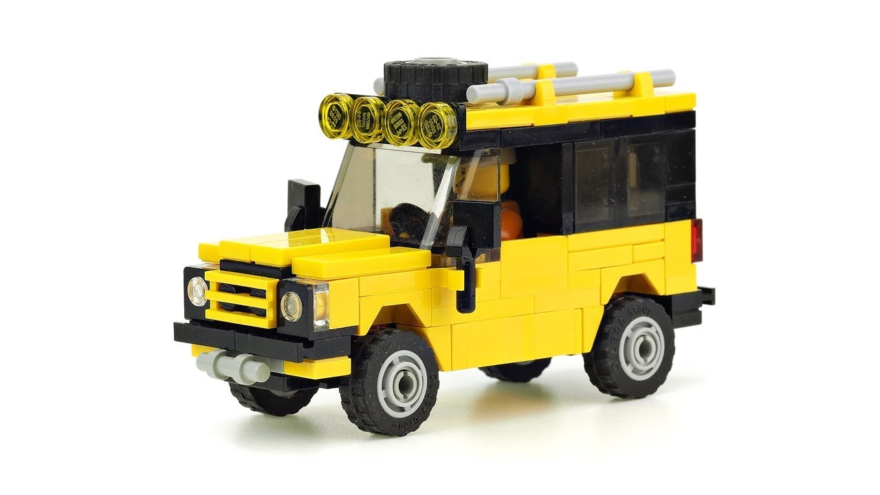 LEGO Land Rover. MOC Building Instructions