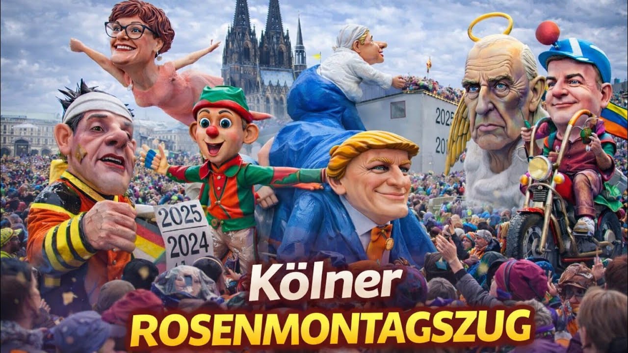 Rosenmontagszug Köln 2026