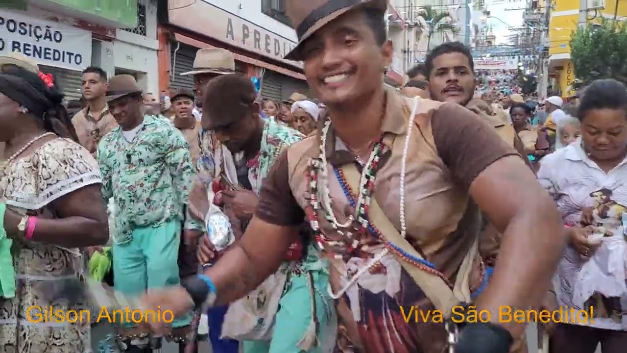 Festa De São Benedito 2023, Procissão Descendo A RUA MONTE CARMELO Aparecida Do Norte!