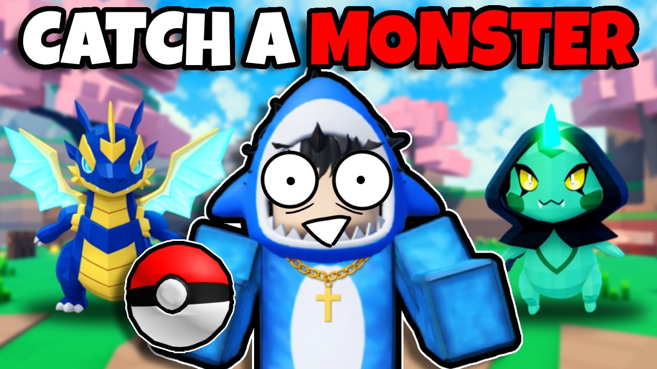 I Found The RAREST MONSTERS in Roblox Catch a Monster...