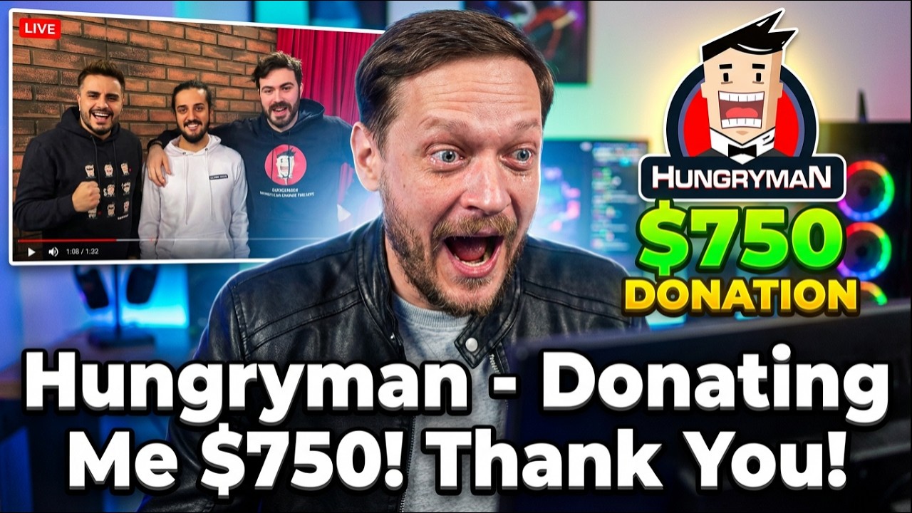 მადლობა @hungrymantv ს სიკეთისთვის 😍 გადამარჩინეთ !