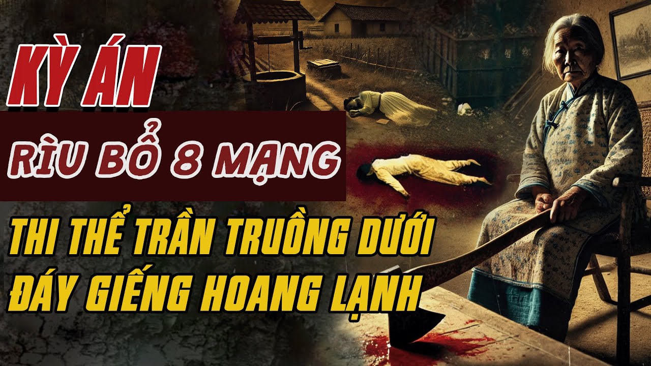 Kỳ Án Trung Quốc: RÌU BỔ 8 MẠNG Và THI THỂ TRẦN TRUỒNG DƯỚI ĐÁY GIẾNG HOANG LẠNH #giaimakyan
