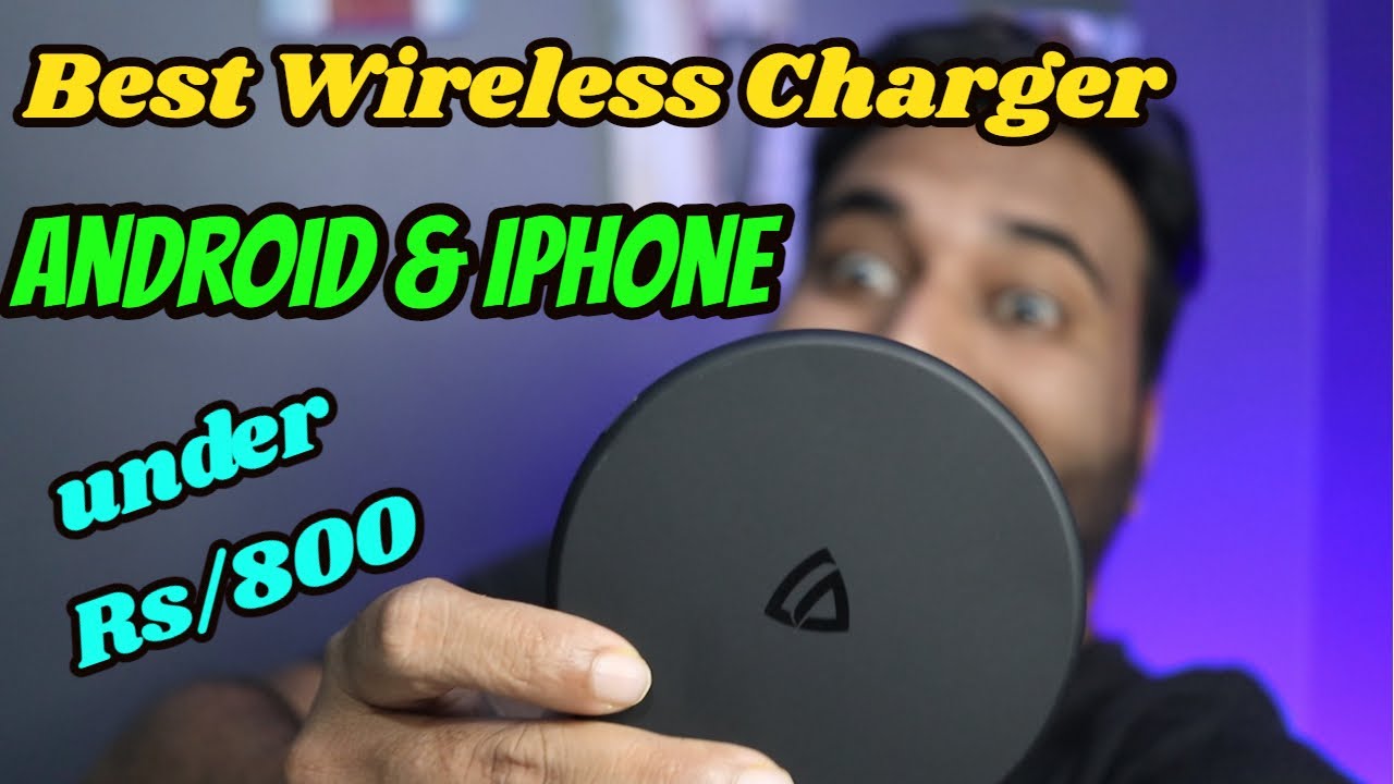 Wireless Charger Under 800 Rs for Android Phone &  iPhone 12/SE (2020)11/11Pro/11Pro Max
