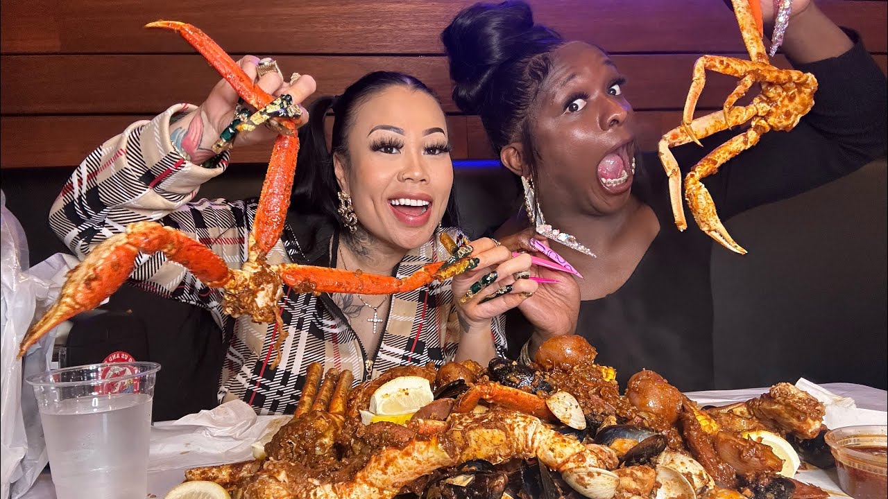 The Boil Daddy Seafood Mukbang with ​⁠@JayWill