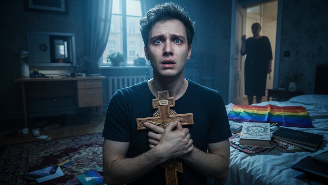 ОН СПРЯТАЛ КНИГИ О ЛГБТ В СЕЙФЕ — НО МАМА ВЗЛОМАЛА ЕГО И ОСТАВИЛА КРЕСТ НА КРОВАТИ