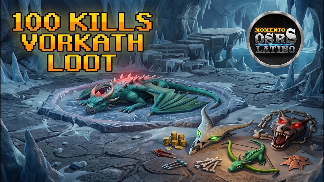 EP1 100 Kill Vorkath + Rune Sorteos (Old School RuneScape)