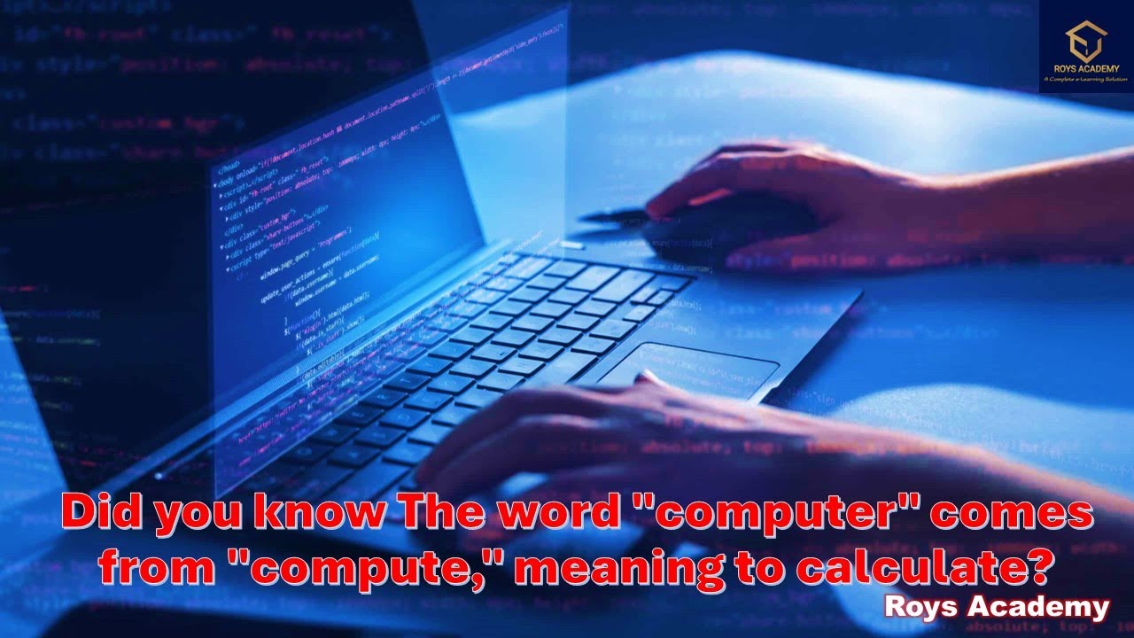 Did you know The word 