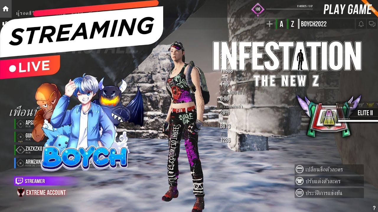🔴 LIVE | Infestation The NewZ (WarZ) หาตังการ์ดจอใหม่