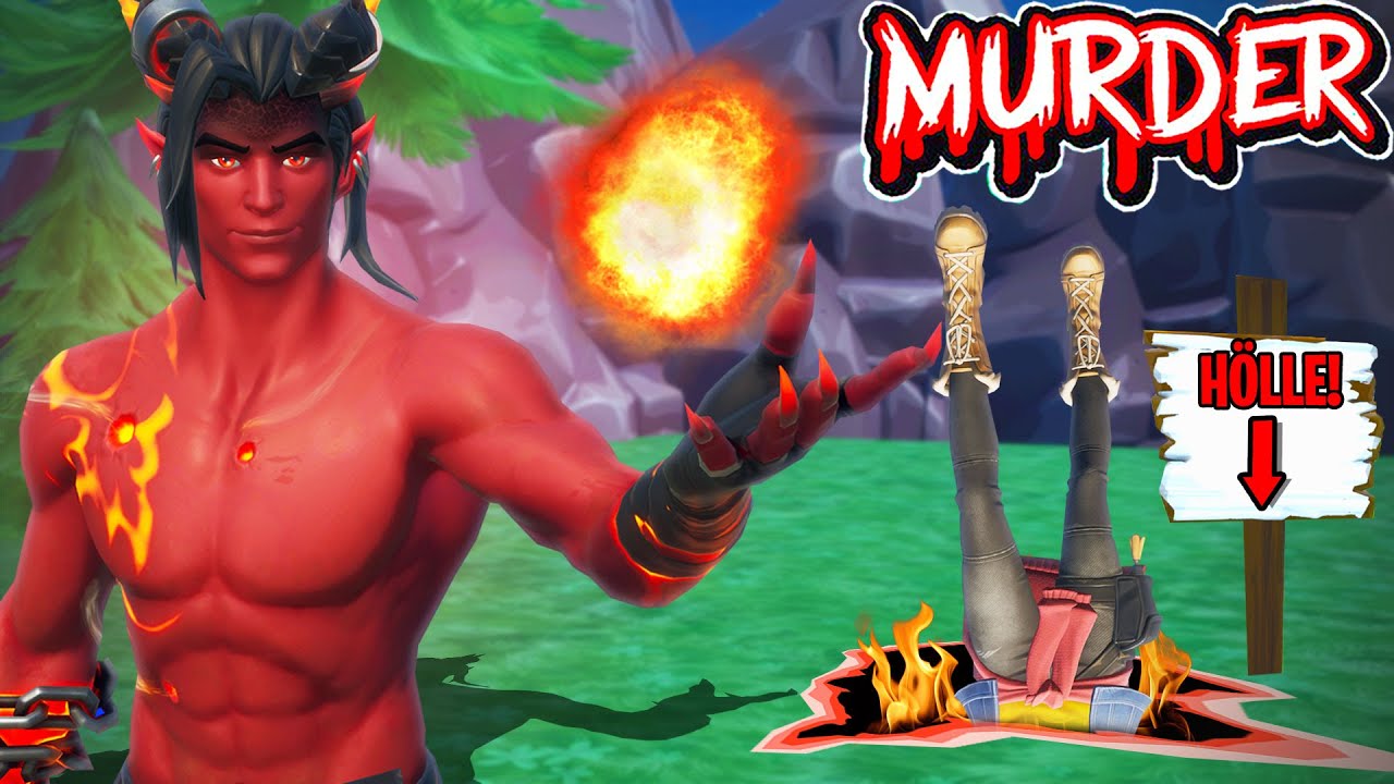 Teufel Mörder vs. Unschuldige in Fortnite Murder Modus!