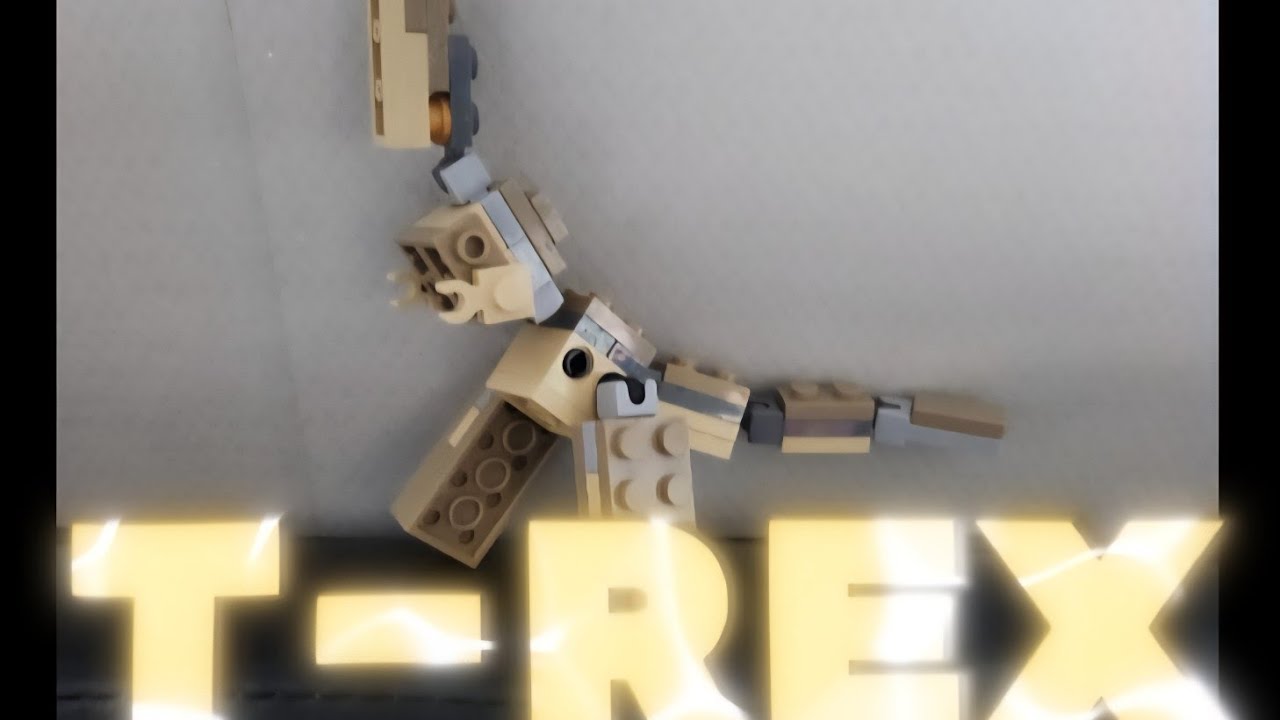 How to make a Lego mini T-rex 