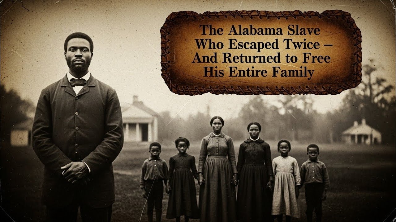 He Escaped Slavery Twice… Then Came Back for His Family (True Story)