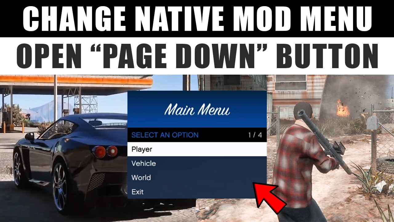 How to Change Native Mod Menu Open Button | GTA 5 Enhanced
