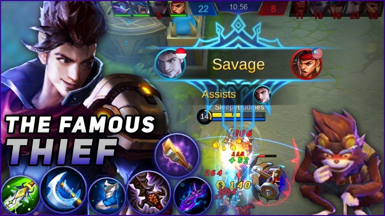 CLAUDE QUICK SAVAGE GAMEPLAY, With the New Gears! Mobile Legends