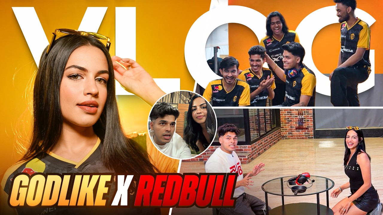 Godlike x Redbull Event BTS Vlogg!!! 🔥