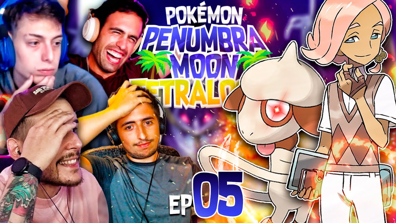 LIAM DESTROZA EL TETRALOCKE 💥 *rip* - Pokémon Penumbra Moon Tetralocke #5 - pachi66