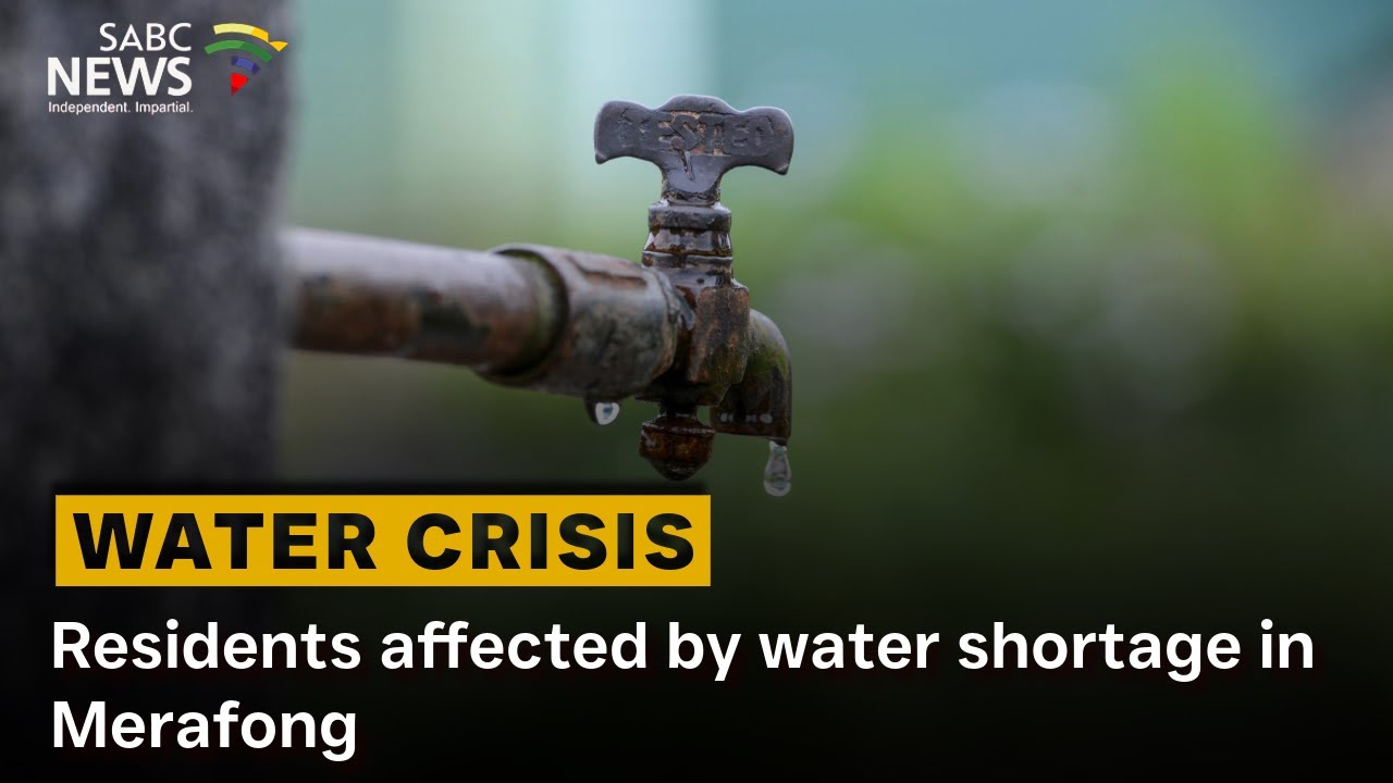 Residents affected by water shortage in Merafong