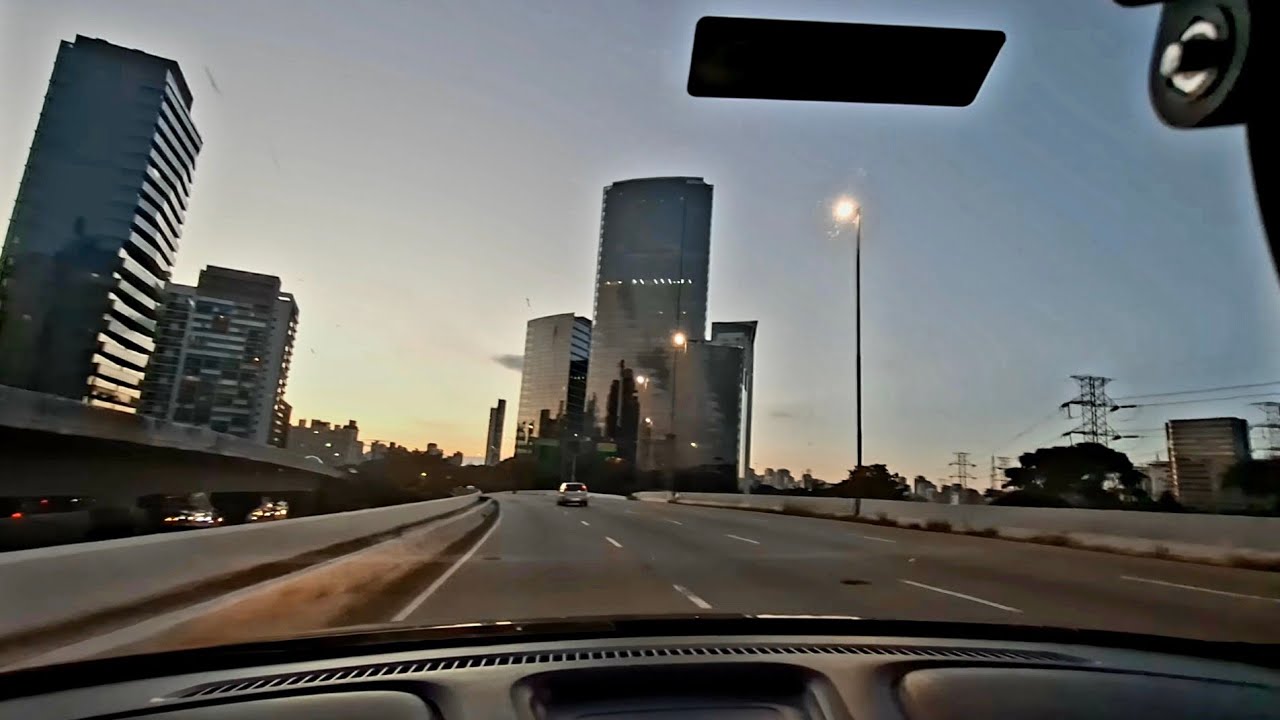Driving in Road Castelo Branco e  Marginal Pinheiros São Paulo #brazil #worldcities #travel #highway