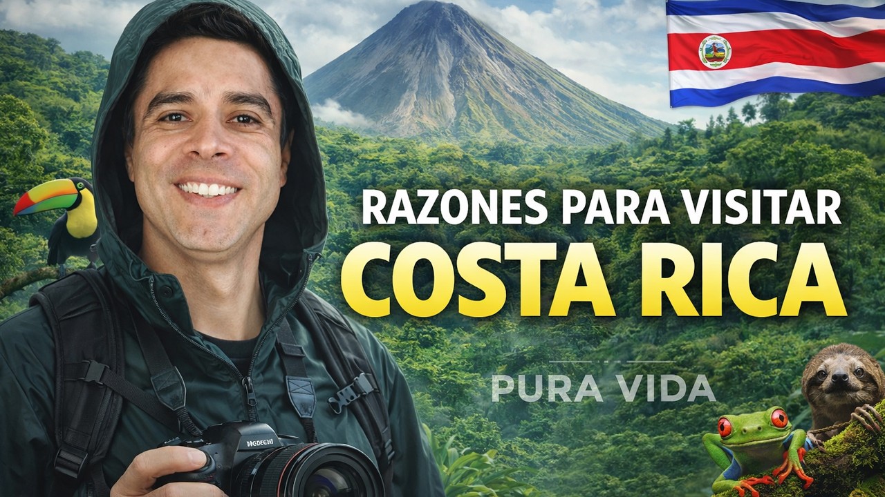 Razones para Visitar Costa Rica 🇨🇷  | Los Mejores Lugares que Debes Conocer