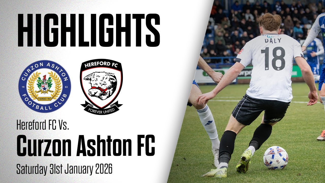 ОБЗОР МАТЧА | Херефорд ФК против Курзон Эштон