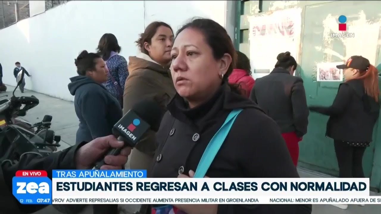 Así se encuentra la secundaria “Alfonso Caso Andrade” luego de que un estudiante fuera apuñalado