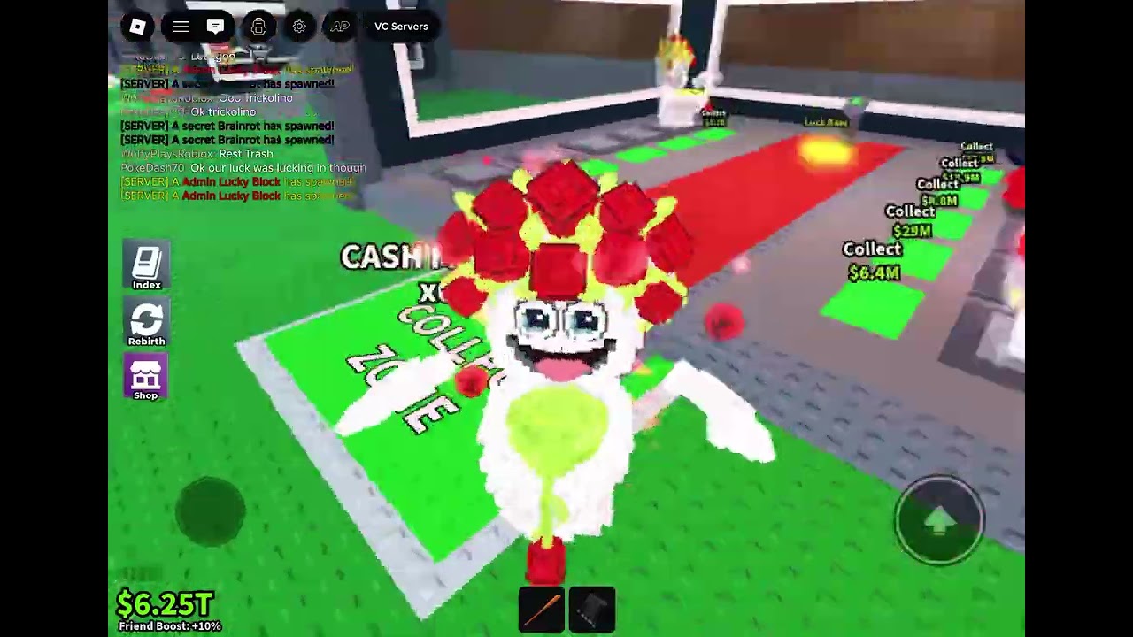 Playing this NOT RIGGED lucky block game with wolfy