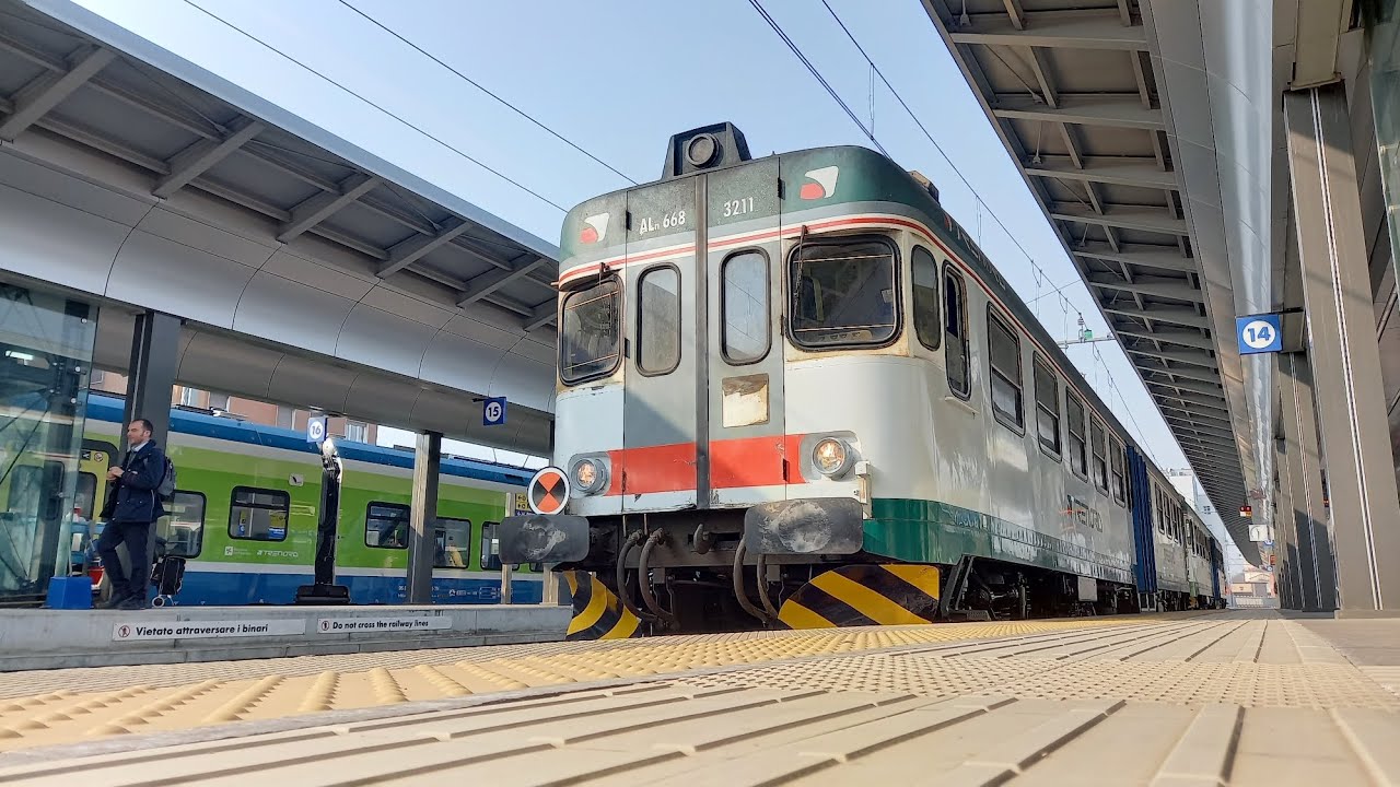 Viaggio d' addio per le ALn668 del D.L. di Cremona. 17 Febbraio 2024.