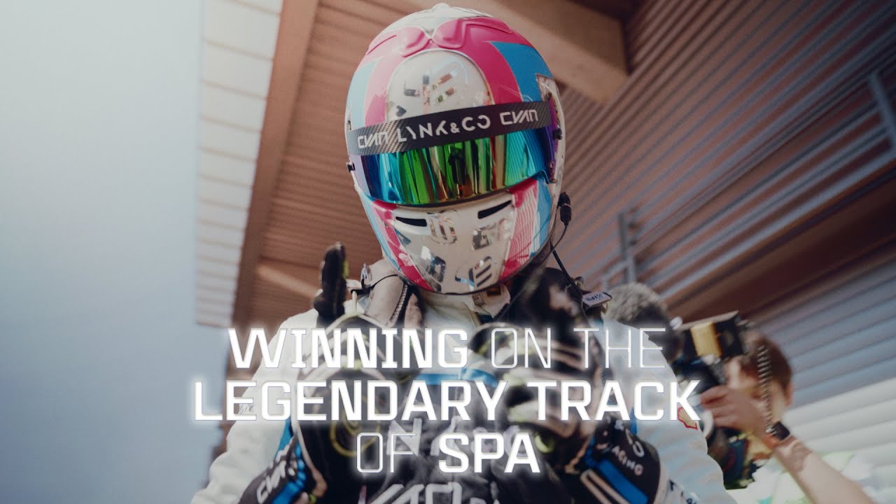 Winning at the legendary Spa-Francorchamps! 🏆