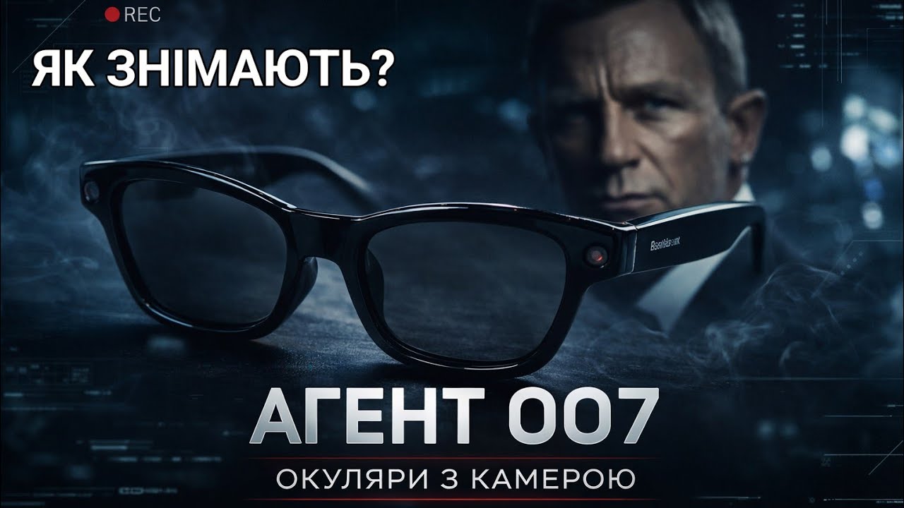 Окуляри з вбудованою камерою Blackview BV100, відчуй себе агентом 0,7!