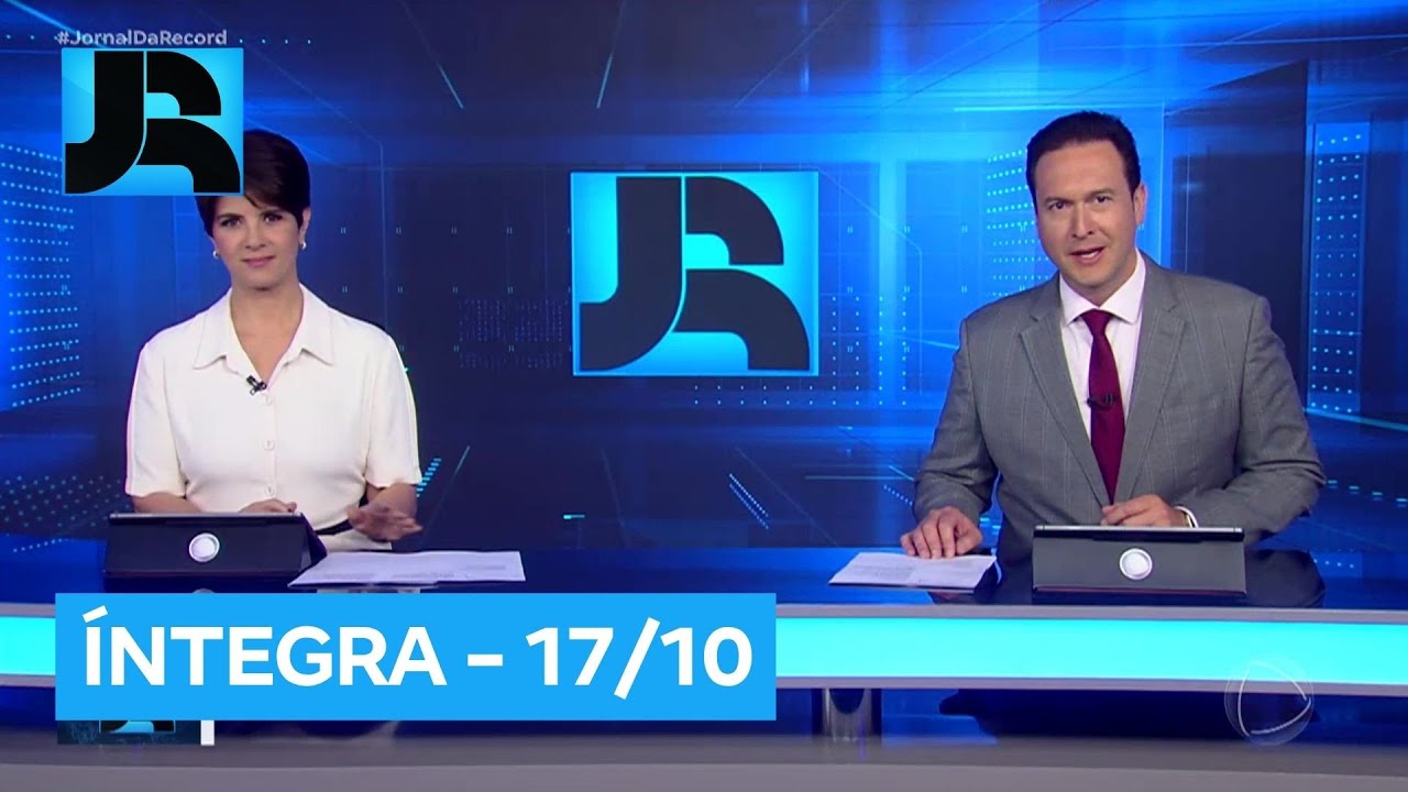 Assista à íntegra do Jornal da Record | 17/10/2025