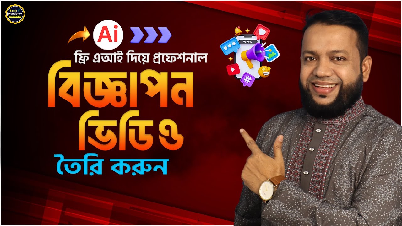 AI দিয়ে বিজ্ঞাপন ভিডিও তৈরি করুন | Create a Stunning Commercial Ad in Minutes Using FREE AI Tools!