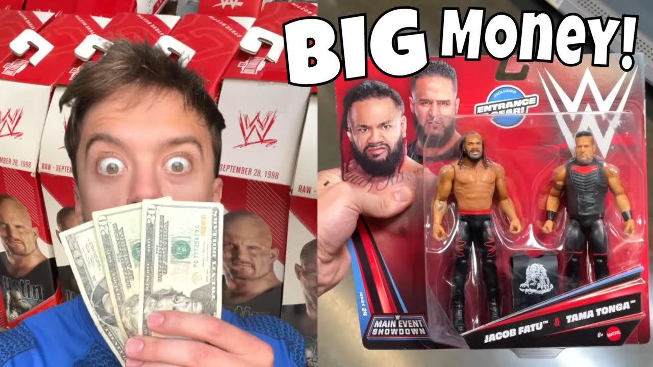 WWE TOY HUNT тратит БОЛЬШИЕ ДЕНЬГИ!