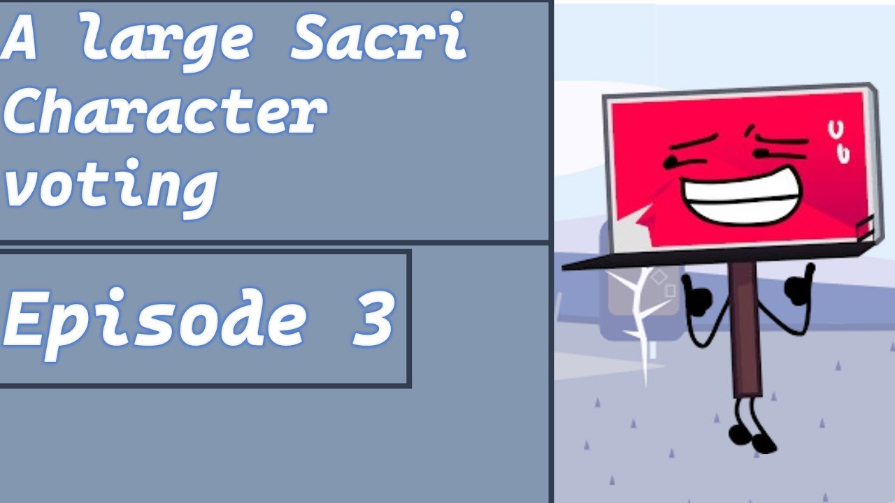 A Large Sacri Character Voting Episode 3