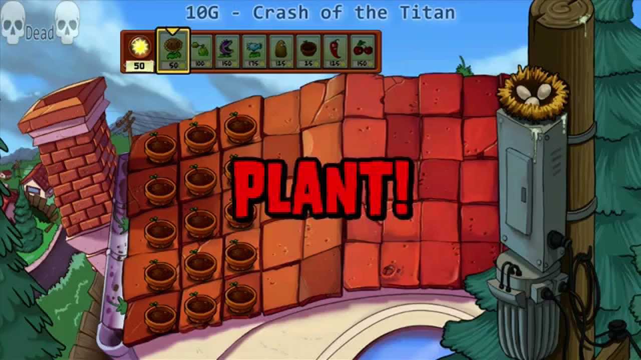 Plants vs. Zombies - 10G - Crash of the Titan (Conquista)
