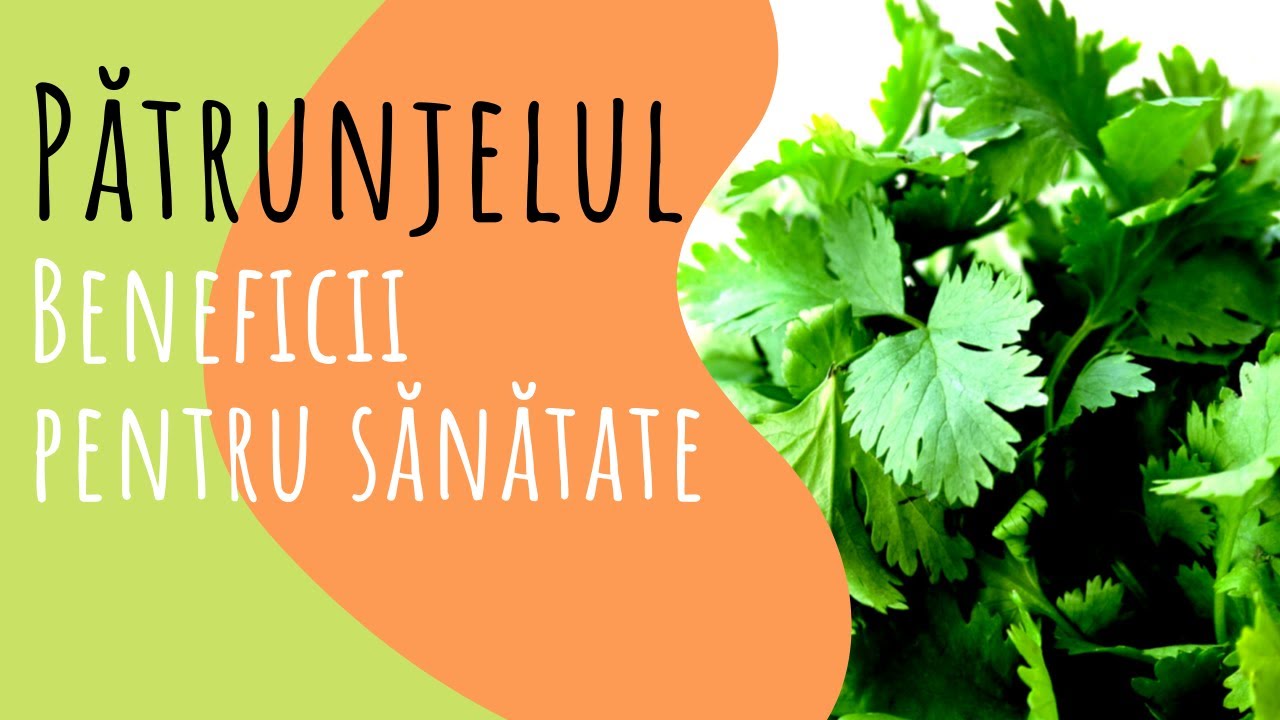Patrunjelul - beneficii pentru sanatate | HRANA VIE | SperantaTV
