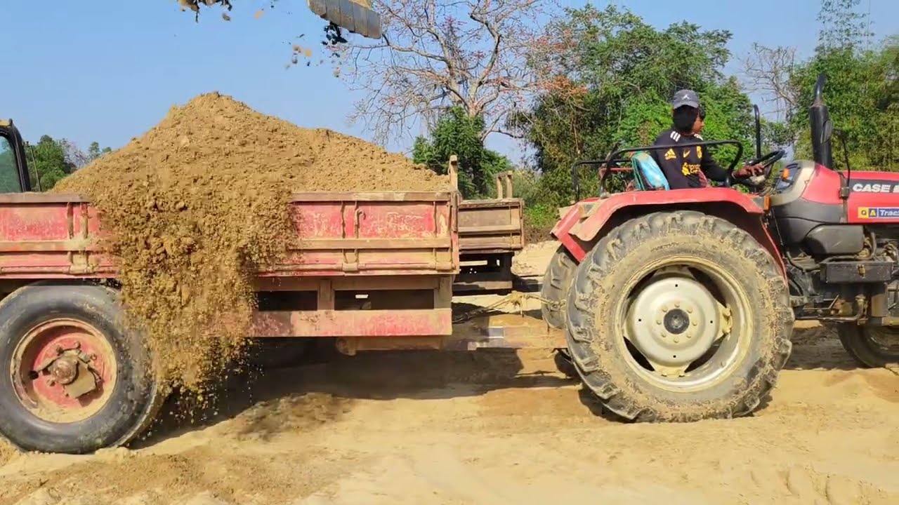 Today My All New Tractor Mahindra B275 Di And Others New Tractor Fully Loading Backhoe Machine